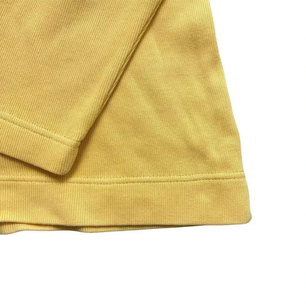 Pendleton Women's Medium Yellow Mock Neck Pullove… - image 2